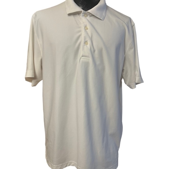 Champions Tour Other - Champions Tour White Golf Polo Shirt Size L